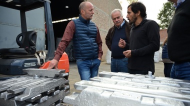 Insaurralde visitó Roque Pérez: “En la Provincia está la principal fuerza productiva del país”
