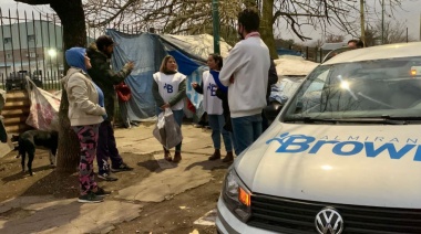 Operativo Frío: Profundizan la atención a personas en situación de calle