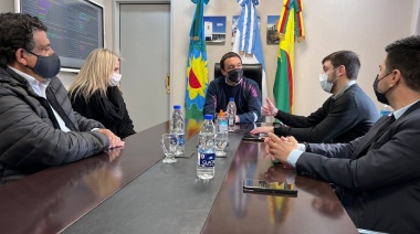 Funcionarios de la Defensoría se reunieron con el intendente de Florencio Varela