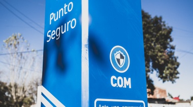 En Almirante Brown avanzan con la instalación de más “Puntos Seguros”