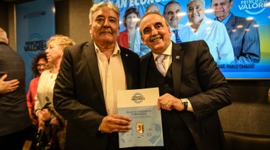 “La patria es una sola y no hay que dividirla”, subrayó Ledesma en un acto junto a Moreno