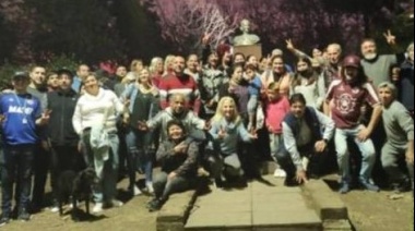 El Nuevo Espacio Peronista realizó un emotivo acto para homenajear a Evita