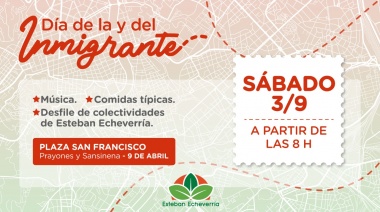 Echeverría celebrará el Día del Inmigrante