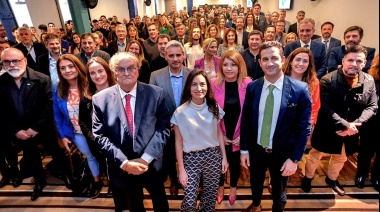 Litza lanzó otra sede de la Escuela ProyectAR junto a De Mendiguren y Tombolini