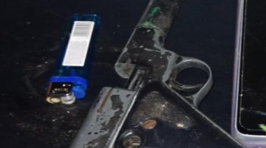Persecución y arresto de un motochorro que robó en el centro de Lanús
