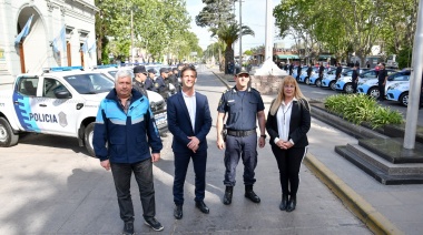 Presentaron 27 móviles para el fortalecimiento de los comandos de patrullas