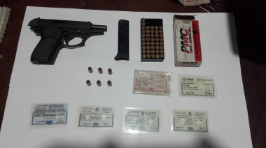 Allanamientos y un detenido por amenazas con arma de fuego en Lanús Este
