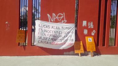 Familiares de Lucas Tomasi pidieron su liberación en Tribunales
