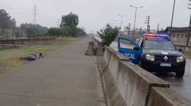 Encontraron muerto a un hombre en el Camino de la Ribera en Budge