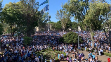 La región también celebró el título mundial de la Selección