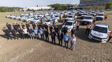 Renovaron la flota de móviles policiales de Almirante Brown