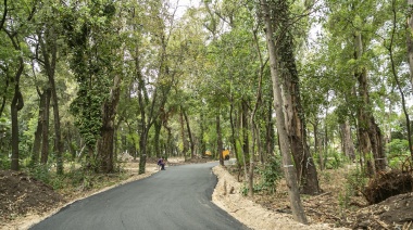 Construyen un parque saludable en la Quinta Ramón Carrillo