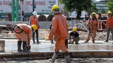 Amplían la Rotonda Los Pinos y avanzan con trabajos de pavimentación
