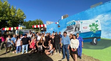 Se inauguró la sexta base del servicio de emergencia 107 AB