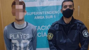 Prófugo por un caso de violencia de género fue detenido por robo