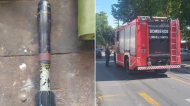 Evacuaron varias casas por el hallazgo de una bomba en Lomas