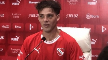 Santiago Maratea presentó la colecta en Independiente y ya recaudó más de 400 millones de pesos