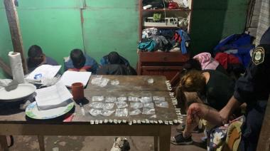 Allanaron el búnker narco de "La banda de Doña Rosa"