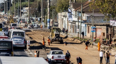 Construyen 4,2 kilómetros de colectoras en Camino de Cintura