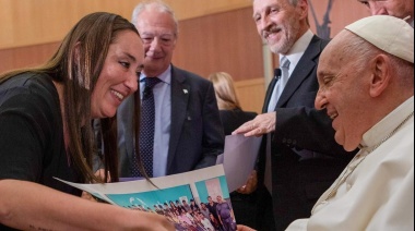 Lesci se reunió con el Papa Francisco