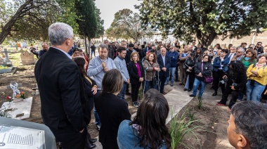 Brown señalizó como Sitio de Memoria al Cementerio de Rafael Calzada