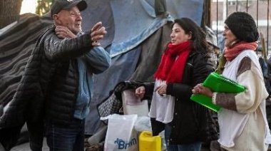 “Operativo Frío”: El Municipio refuerza la asistencia a vecinos en situación de calle