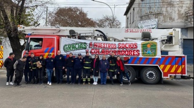 Por primera vez, Bomberos Voluntarios de Lanús Oeste tiene un hidroelevador