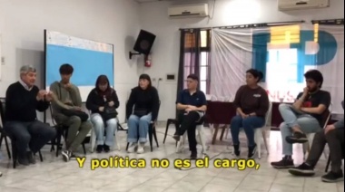 De Gennaro participó del encuentro de juventudes