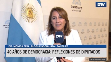Diputados reflexionaron sobre la importancia de que se hayan cumplido 40 años ininterrumpidos en democracia