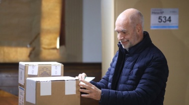 “Con el voto se vuelve a fortalecer la democracia”, recalcó Rodríguez Larreta