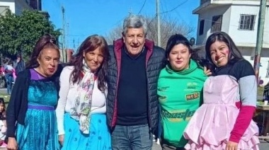 De Gennaro participó del festejo por el Día de la Niñez en Villa Independencia