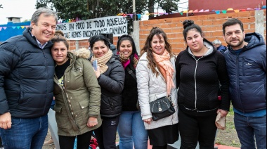 Cascallares y Fabiani inauguraron la plaza “María Remedios del Valle”