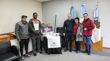 Gray recibió a representantes de la capilla San Cayetano