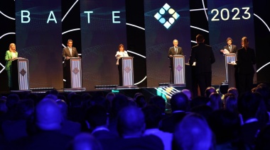 Con cruces, chicanas y pocas propuestas, se efectuó el primer debate presidencial