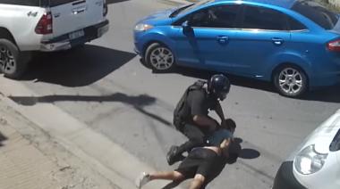 Persecución, choque y tres delincuentes detenidos