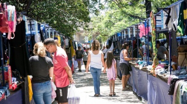 El Municipio avanzó con el reordenamiento de la feria de Plaza Auyero
