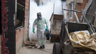 El Municipio continúa con los operativos de fumigación