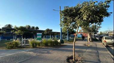 Forestación con plantas nativas en un trabajo conjunto del Municipio, Provincia y los vecinos