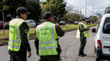 Gendarmería se suma a la prevención en diferentes puntos de Brown