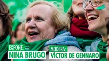 Nina Brugo expondrá en Lanús sobre “Los encuentros nacionales de mujeres”