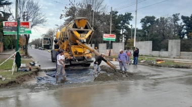 Arreglan las calles del Jagüel
