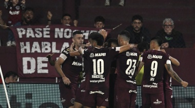 Lanús cortó la racha de Racing y se mete en la pelea