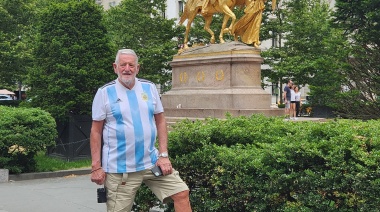 Un argentino en Nueva York acompañando a la “Scaloneta”
