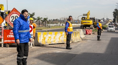 Informan los desvíos por las obras del puente de Claypole