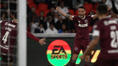 Lanús logró una gran remontada ante la Liga en Quito