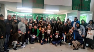 Encuentro de ATE en el Centro de Jubilados de Lanús