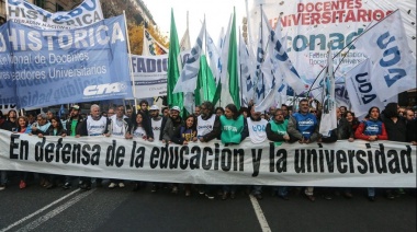 Si se veta la Ley de Financiamiento Universitario, los gremios realizarán “otra marcha multitudinaria”