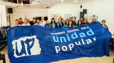 Unidad Popular llamó a la construcción de un frente para detener las políticas del Gobierno
