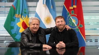 Juntos por Lomas: Otermin recibió a Eduardo Duhalde