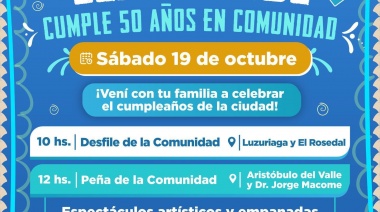 Llavallol celebra sus 50 años con un encuentro para toda la familia